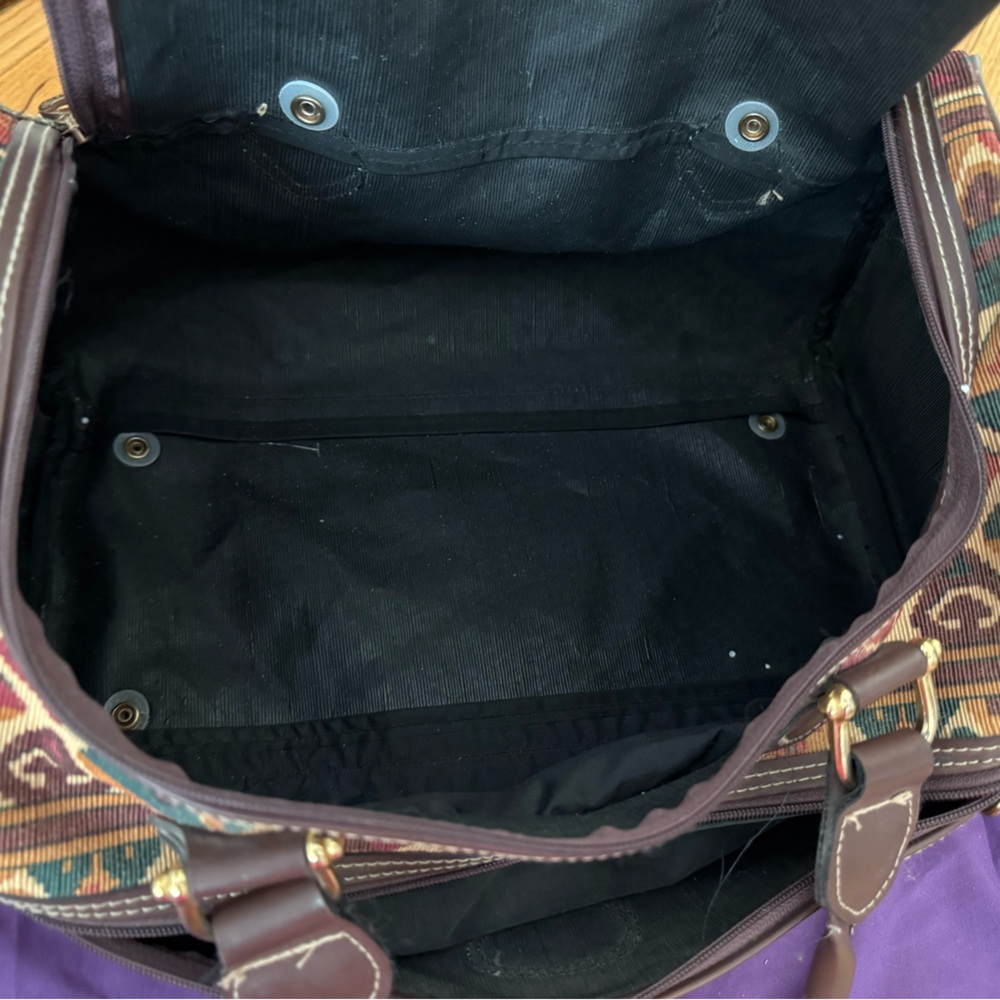 Multicolor Patterned Women's Bag - Picture 9 of 10